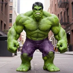 pee wee herman as the hulk