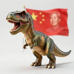 communist dinosaur, china, social credit
