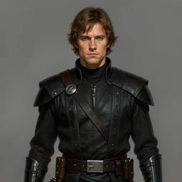 portrait of a man by Greg Rutkowski, Jacen Solo as a Sith Knight, wearing black sith uniform, Star Wars Expanded Universe, highly detailed portrait, digital painting, artstation, concept art, smooth, sharp foccus ilustration, Artstation HQ
