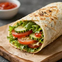 seven layer burrito, photorealistic cinematic