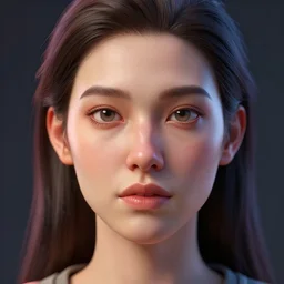 uncanny valley face portrait of a 3 d modeled woman, rendered in bryce 3 d and daz, ray - tracing, vibrant color, depth of field, cinematic lighting, sharp focus, rule of thirds, trending on artstation