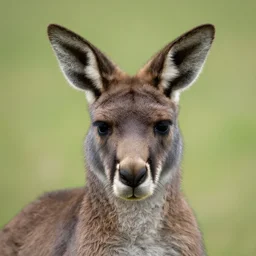 face of kangaroo