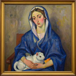a beautiful painting madonna hippop, by amedeo modigliani by picasso octane render realistic oil painting