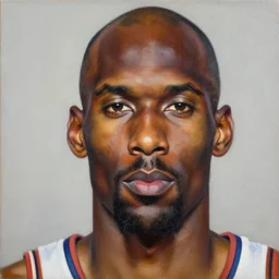 portrait of mark wahlberg in makeup as kevin garnett, oil on canvas by william sidney mont, trending on art station