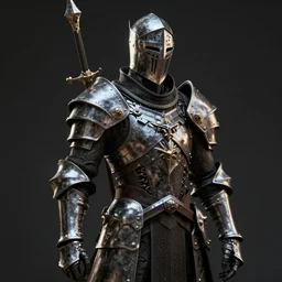dark souls knight, beautifully detailed, smooth, sharp focus, concept art, unreal render, high quality, by andrius matijosius