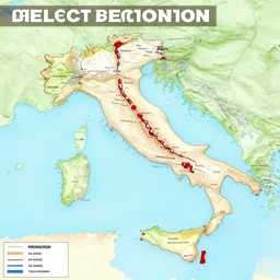 map elections italy