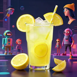 lemonade by artstation, deviantart, artfol, artslant artbox, cgsociety, gfxartist, artful, zatista, artpal, instagram, blendernation, frank stella, beeple, kopera, bjarke ingels, giger, zawadzki, synth - wave, hyperrealism, futurism 4 k, octane render