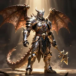 death knight dragon slayer, dynamic lighting, photo realism, hyper realistic, art, concept art, cinematic, full body portrait