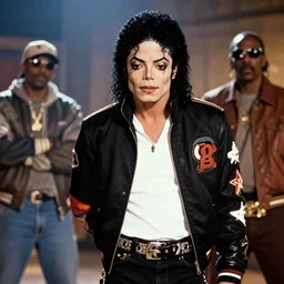 a still image of michael jackson in a snoop dogg music video ( 1 9 9 5 )