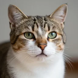 cats bopping their own nose, photography
