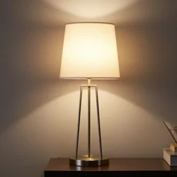 stylish tall lamp bedside photo illumination hd