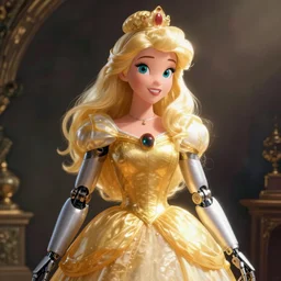 disney cartoon princess robot