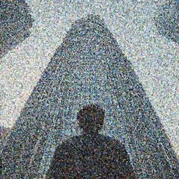 a persons view of skyscraper from below, looking up