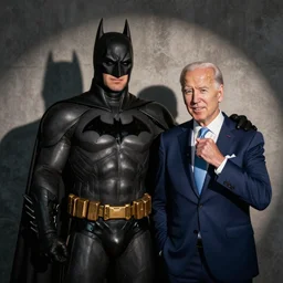 batman pranking biden