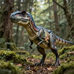 velociraptor in forest, XF IQ4, f/1.4, ISO 200, 1/160s, 8K, RAW, unedited, symmetrical balance, in-frame