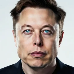 Elon musk with robotic glowing eyes || VERY ANIME, fine-face, realistic shaded perfect face, fine details. Anime. realistic shaded lighting poster by Ilya Kuvshinov katsuhiro otomo ghost-in-the-shell, magali villeneuve, artgerm, Jeremy Lipkin and Michael Garmash, Rob Rey and Kentarõ Miura, trending on art station