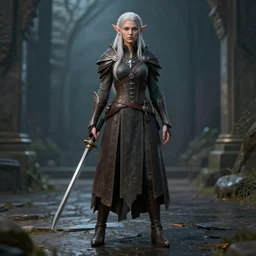 full body Mage elf Portrait, Octane render, 8k, cinematic, hyperrealistic, artstationhd