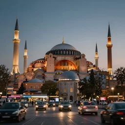 a journey from istanbul to ankara, futuristic, 4k, bokeh