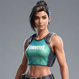 a detailed portrait of renee young in fortnite, unreal engine 5 rendered, incredibly highly detailed and realistic, 8 k, sharp focus, studio quality