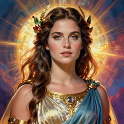 rachel weisz as greek goddess hera, digital art by eugene de blaas and ross tran, vibrant color scheme, intricately detailed, in the style of romanticism, cinematic, artstation, greg rutkowski