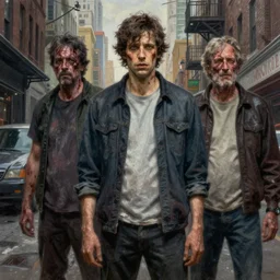 illustration from the 2 0 0 0 s supernatural thriller'the overflow ', a high quality high detail painting by david mattingly and samuel araya and dave mckean and richard corben, hd 4 k 8 k, realistic hyperdetailed scene painting, photorealistic lighting, urban horror aesthetic, composition and scene layout inspired by gregory crewdson and christopher mckenney.