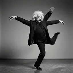cinestill of einstein tap - dancing