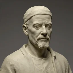 extreme long - shot photograph of a renaissance clay sculpture of walter white wearing a phrygian cap in times square, made by michelangelo, hyper detailed, sharp focus, 8 k resolution, ray tracing