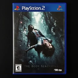 the body floating, terror silent hill game poster printed on playstation 2 video game box , Artwork by Sergey Kolesov, cinematic composition