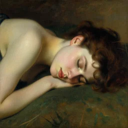 beautiful nose sleeping on hills by henri rousseau masterpiece shadows and highlights mucha beksinski