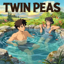 twin peaks poster by michael whelan and tomer hanuka, a viking bathing in a california bean pool, full of details, by makoto shinkai and thomas kinkade, matte painting, trending on artstation and unreal engine