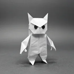 origami of an evil robot