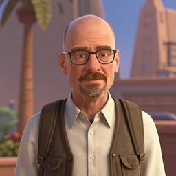 walter white in a Pixar Film