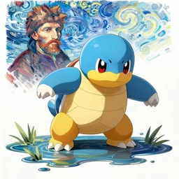Pokemon Geodude rolling a puddle painted by Caravaggio. High quality.