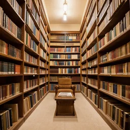 al - farabi in library