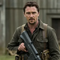 Christian Bale starring in saving private Ryan