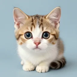 An adorable kitten, by Lisa Frank, retro airbrush