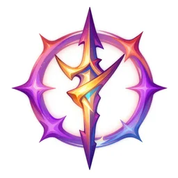 magic rune, centered, spellbreak, item art, 2 d spell vfx, concept art, swirly vibrant color lines, cell shaded, aesthetic octane render, 8 k hd resolution, by damon iannuzzelli and peter mohrbacher and ilya kuvshinov and greg rutkowski
