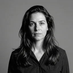 photograph of a woman by robert adams
