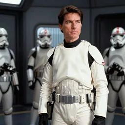 action still of tom cruise in star wars : a new hope ; 1 9 7 7 ; epic