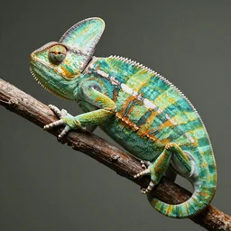 human with chameleon skin