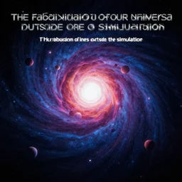 The fabrication of our universe outside the simulation