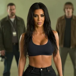 movie still of kim kardashian in the tv show breaking bad.