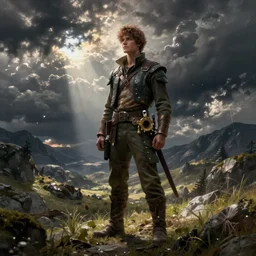 Bart ender, realistic fantasy painting, cinematic