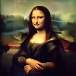 mona lisa but no person is there