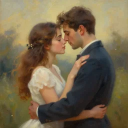 A beautiful painting symbolizing the love I have to give to you, romantic, highly detailed, digital art.
