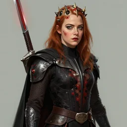 emma stone as darth maul digital art trending on artstation