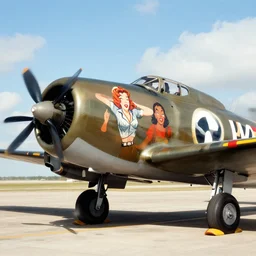 ww 2 bomber pinup nose art