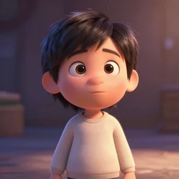 a pixar character, 8 k, volumetric lighting, light caustics, photorealistic, cinematic