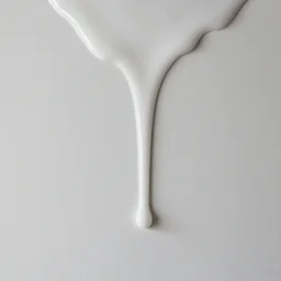 white goo dripping down the wall, 4 k photograph, real