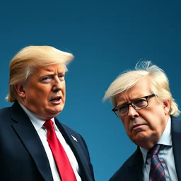 donald trump and boris johnson hybrid